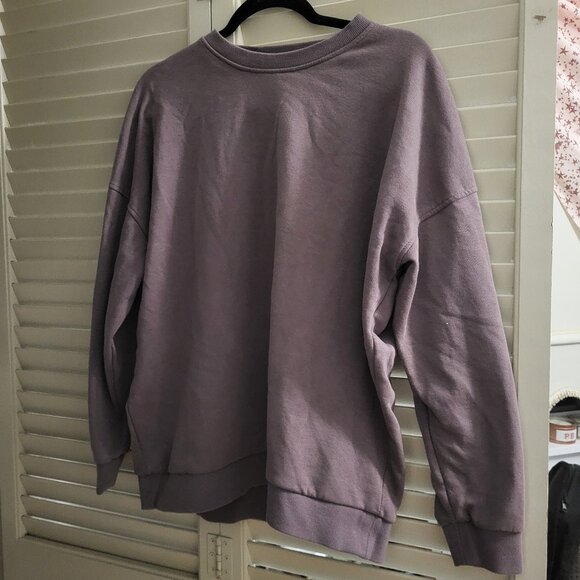 Dusty Pink Oversized Sweatshirt Size 2 - Picture 2 of 4